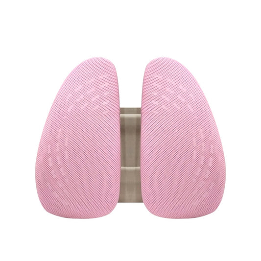 5297 Car Massage Seat Cushion(Beige with Pink) by buy2fix