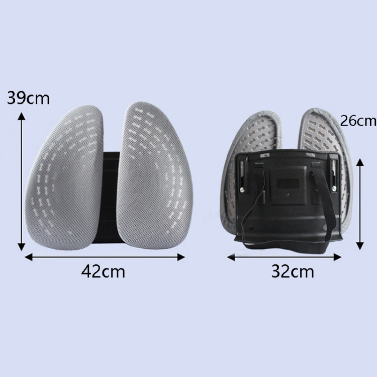 5297 Car Massage Seat Cushion(Beige with Beige) by buy2fix