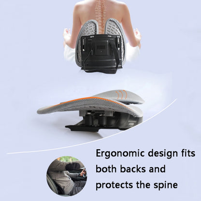 5297 Car Massage Seat Cushion(Beige with Pink) by buy2fix