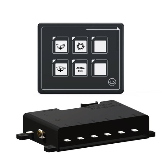SP5106 RV Yacht Modified 5mm Film Touch 6-Bit Panel Switch - Car Switches by buy2fix | Online Shopping UK | buy2fix