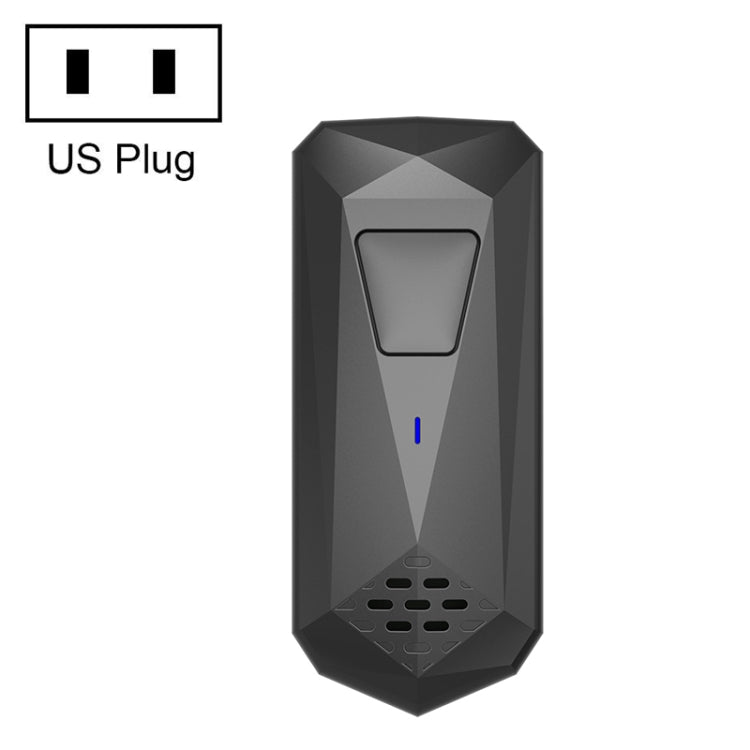 CT02 Negative Ion Air Purifier Pet Deodorant Removal Cleaner, Product specifications: US Plug(Black) - Air Purifiers & Accessories by buy2fix | Online Shopping UK | buy2fix