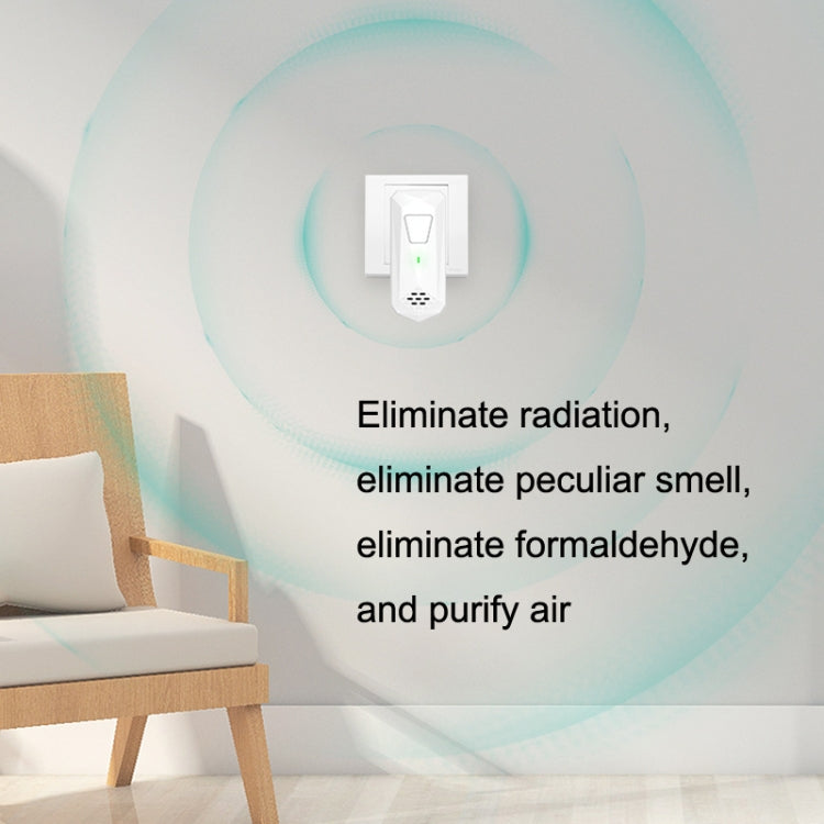 CT02 Negative Ion Air Purifier Pet Deodorant Removal Cleaner, Product specifications: US Plug(Black) - Air Purifiers & Accessories by buy2fix | Online Shopping UK | buy2fix