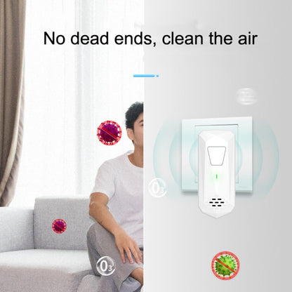 CT02 Negative Ion Air Purifier Pet Deodorant Removal Cleaner, Product specifications: EU Plug(Black) - Air Purifiers & Accessories by buy2fix | Online Shopping UK | buy2fix