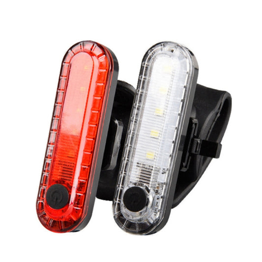 Bicycle Charging Waterproof Warning Light(Red) by buy2fix