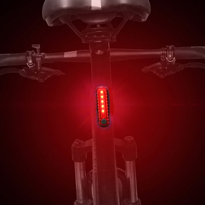 Bicycle Charging Waterproof Warning Light(Red) by buy2fix