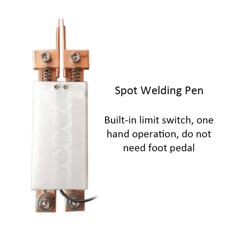 Integrated Spot Welder DIY Mini Handheld Welding Pen(White) by buy2fix