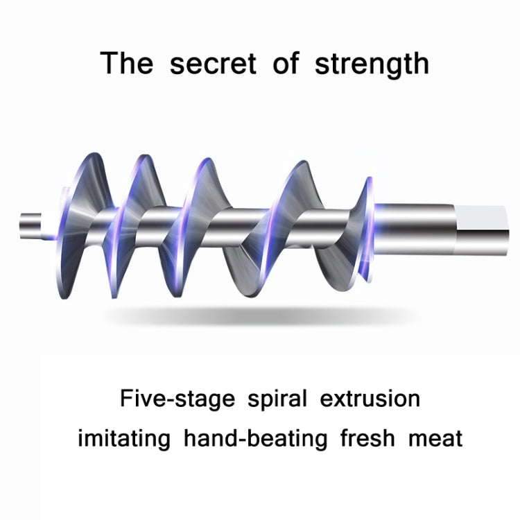 Household Manual Grinder Sausage Machine, Specification: No. 10 Large by buy2fix