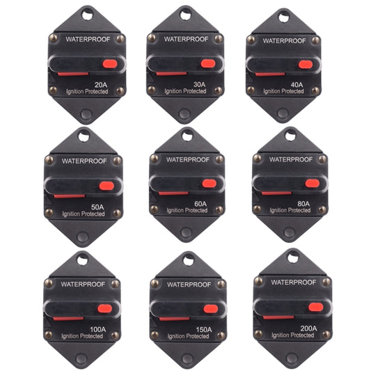CB10 Car Audio Modified Automatic Circuit Breakerion, Specification: 200A - Fuse by buy2fix | Online Shopping UK | buy2fix