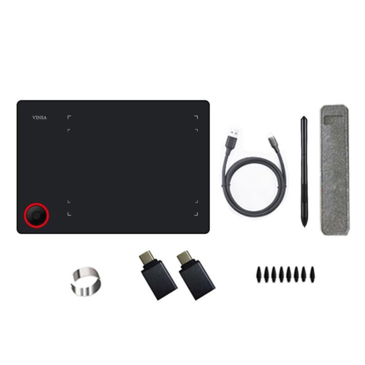 VINSA T608 Can Connected To Mobile Phone Hand-Painted Board, Style: Package 1 by buy2fix