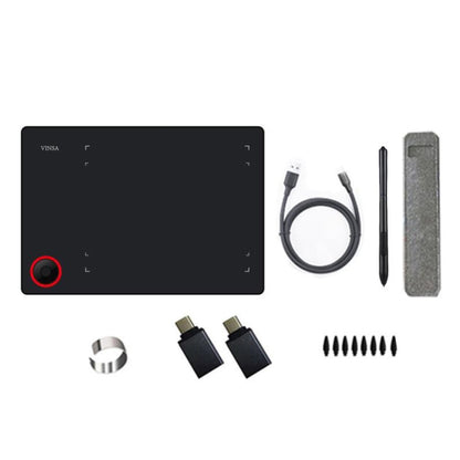 VINSA T608 Can Connected To Mobile Phone Hand-Painted Board, Style: Package 1 by buy2fix