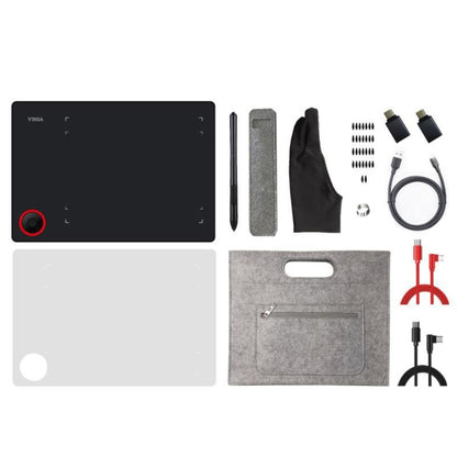 VINSA T608 Can Connected To Mobile Phone Hand-Painted Board, Style: Package 2 by buy2fix