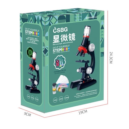 HD 1200 Times Microscope Children Educational Toys(Black) - Digital Microscope by buy2fix | Online Shopping UK | buy2fix