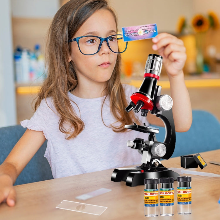 HD 1200 Times Microscope Children Educational Toys(Black) - Digital Microscope by buy2fix | Online Shopping UK | buy2fix