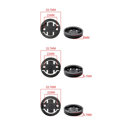 3 PCS Mountain Road Bike Stopwatch Conversion Seat For Garmin by buy2fix