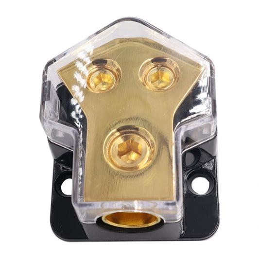 DB31 Car Audio Amplifier Modified Insurance 1 Point 2 Splitter, Specification: Copper - Car Amplifiers by buy2fix | Online Shopping UK | buy2fix