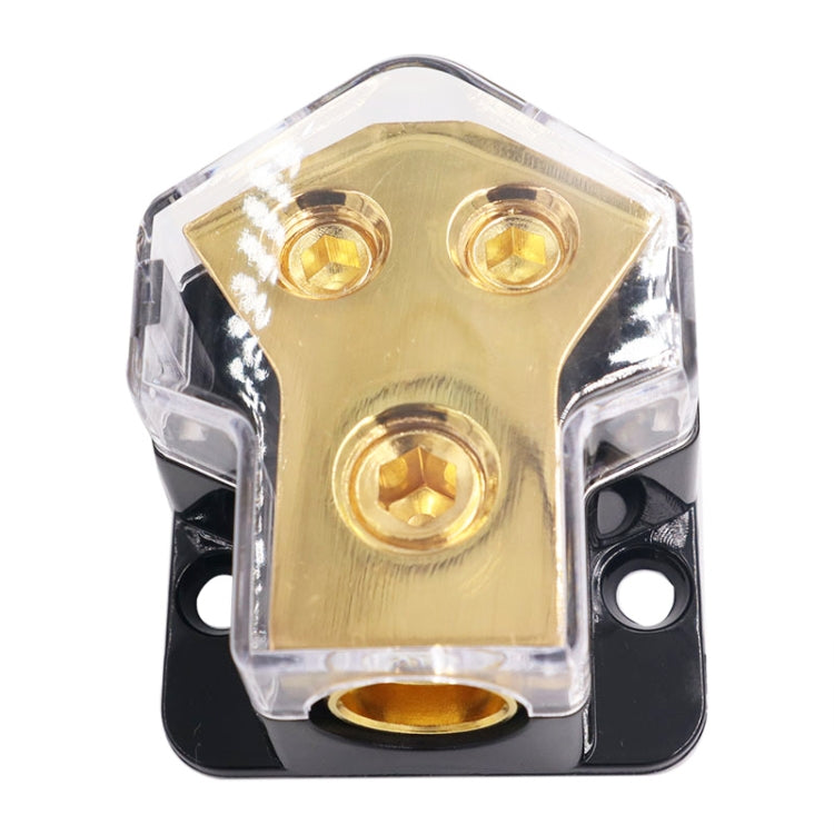 DB31 Car Audio Amplifier Modified Insurance 1 Point 2 Splitter, Specification: Zinc Alloy - Car Amplifiers by buy2fix | Online Shopping UK | buy2fix