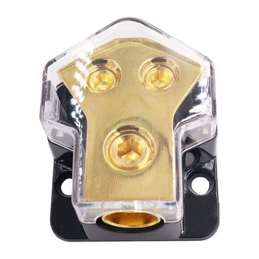 DB31 Car Audio Amplifier Modified Insurance 1 Point 2 Splitter, Specification: Zinc Alloy - Car Amplifiers by buy2fix | Online Shopping UK | buy2fix