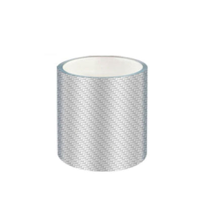 10cm x 10m Car Carbon Fiber Bumper Anti-Collision Strip by buy2fix