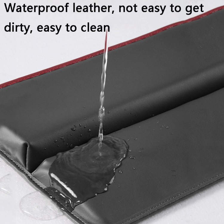 SUSISUN 049 Multifunctional Car Seat Slit Storage Box, Color: Wine Red (One Pair) by buy2fix