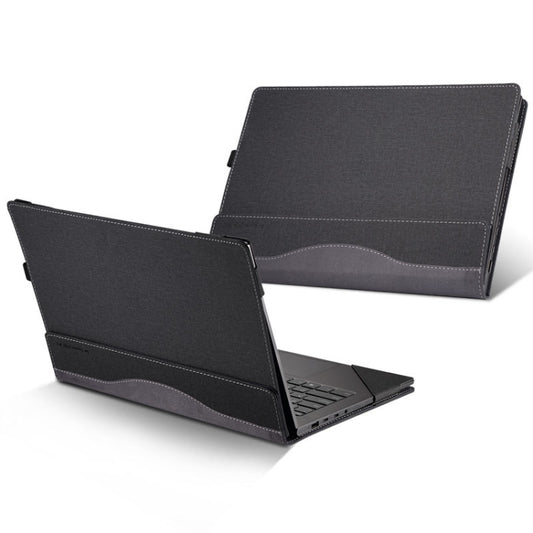 PU Leather Laptop Protective Case For HP Envy X360 15-BP / CN / DR / DS(Black) - Other by buy2fix | Online Shopping UK | buy2fix