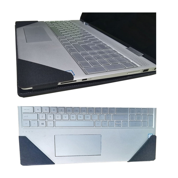 PU Leather Laptop Protective Case For HP Envy X360 15-BP / CN / DR / DS(Black) - Other by buy2fix | Online Shopping UK | buy2fix