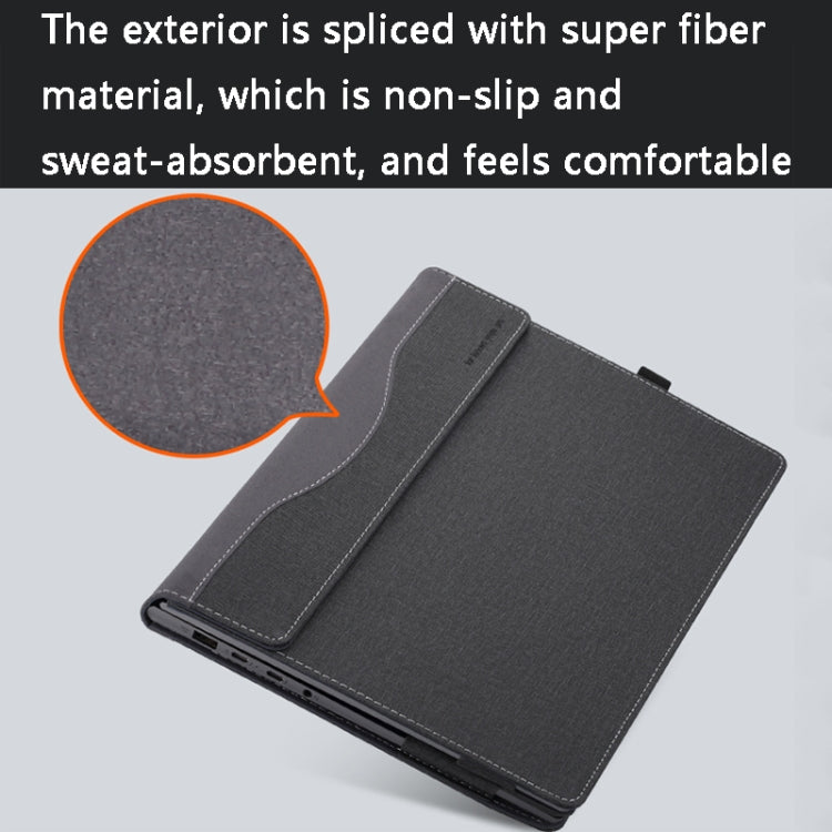 PU Leather Laptop Protective Case For HP Envy X360 15-BP / CN / DR / DS(Black) - Other by buy2fix | Online Shopping UK | buy2fix