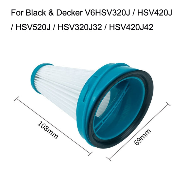 2 PCS Filter Element Accessories For Black Decker HSV320J / HSV420J - Other Accessories by buy2fix | Online Shopping UK | buy2fix