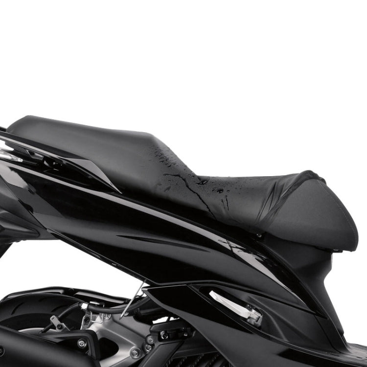 MC1004 Motorcycle Sun Protection Dustproof Rain Seat Cover, Specification: L(Black) - Seat Covers by buy2fix | Online Shopping UK | buy2fix
