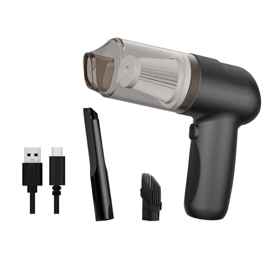 Aspirateur portatif de voiture de FL-8803, style : mise à niveau de charge de 7,4 V (noir)
