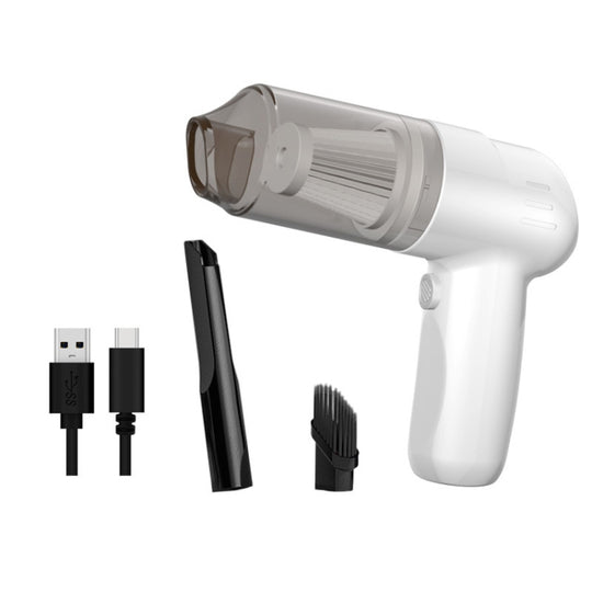 Aspirateur portatif de voiture de FL-8803, style : mise à niveau de charge de 7,4 V (blanc)