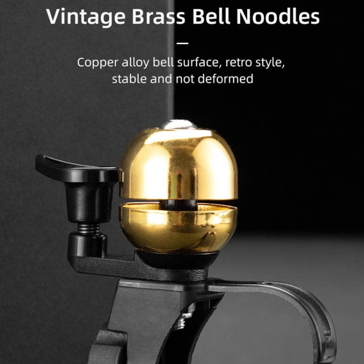 BG-201501 Bicycle Retro Mini Ball Bell(Gold) by buy2fix