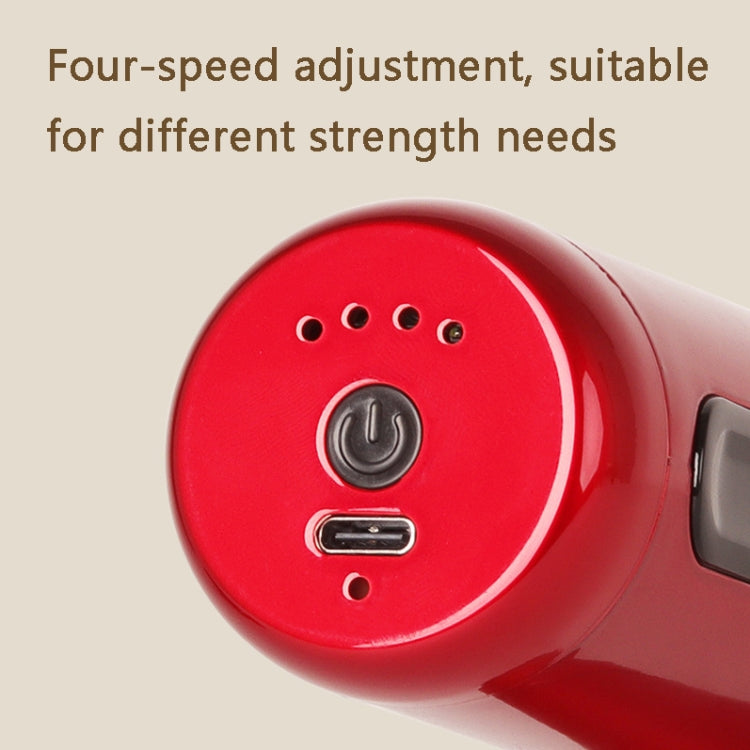 JM-09 Brushless Mini Massage Vibration Fascia Gun(Grey) by buy2fix