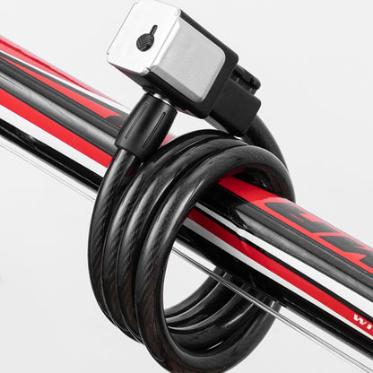 BG-0518 Mountain Bike Portable Anti-Theft Bold Cable Lock, Length: 1.8m With Lock Frame by buy2fix