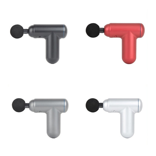 J12A Mini Vibrating Massage Button Type Fascia Gun, Specification: Gray - Massage gun & Accessories by buy2fix | Online Shopping UK | buy2fix