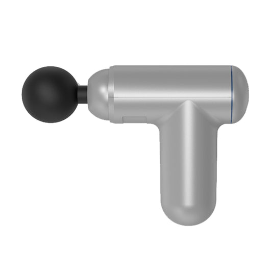 J12A Mini Vibrating Massage Button Type Fascia Gun, Specification: Silver - Massage gun & Accessories by buy2fix | Online Shopping UK | buy2fix