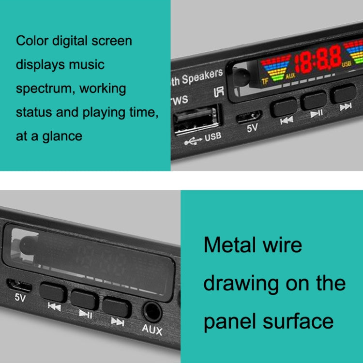 2 PCS TWS Wireless Bluetooth MP3 Decoder Board by buy2fix