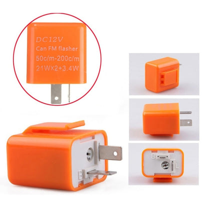 Motorcycle LED Turn Signal Relay(Fresh Orange) - Turn Signal by buy2fix | Online Shopping UK | buy2fix
