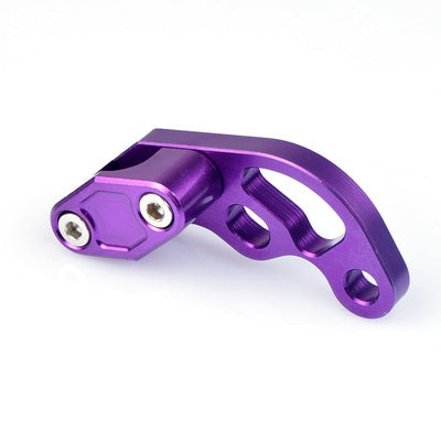 2 PCS Motorcycle Modification Accessories Universal Brake Hose Clamp(Purple) - Motorbike Brakes by buy2fix | Online Shopping UK | buy2fix