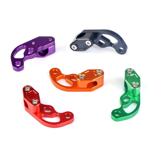 2 PCS Motorcycle Modification Accessories Universal Brake Hose Clamp(Purple) - Motorbike Brakes by buy2fix | Online Shopping UK | buy2fix