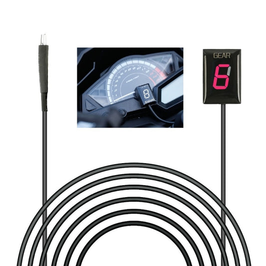 Motorcycle Instrument Gear Display For Suzuki(Red Light) - Electrical Instruments by buy2fix | Online Shopping UK | buy2fix