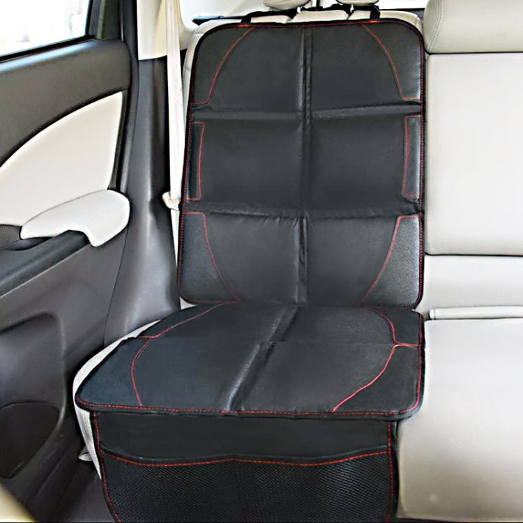 Car Child Safety Seat Anti-Slip Pad(Black Red Line) by buy2fix