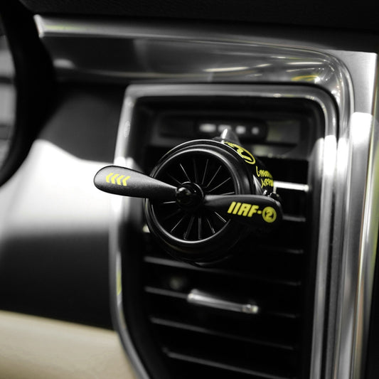 Car Air Conditioner Air Outlet Aromatherapy Small Fan(Black) - Air Freshener by buy2fix | Online Shopping UK | buy2fix
