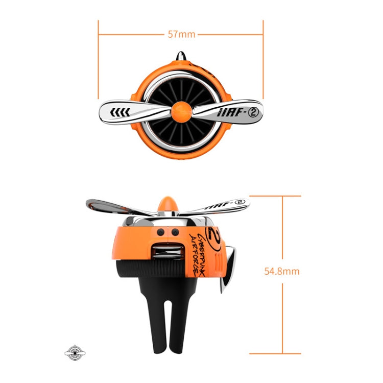 Car Air Conditioner Air Outlet Aromatherapy Small Fan(Black) - Air Freshener by buy2fix | Online Shopping UK | buy2fix