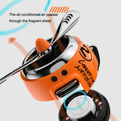 Car Air Conditioner Air Outlet Aromatherapy Small Fan(Black) - Air Freshener by buy2fix | Online Shopping UK | buy2fix