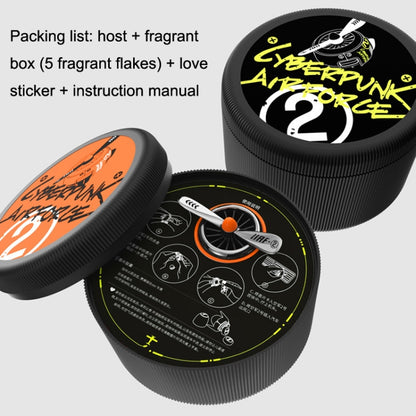 Car Air Conditioner Air Outlet Aromatherapy Small Fan(Black) - Air Freshener by buy2fix | Online Shopping UK | buy2fix