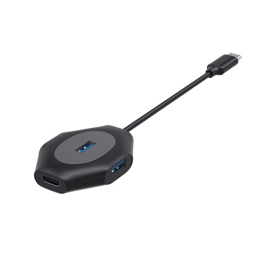 2 PCS PD Fast Charging Multi-Port USB Docking Station, Number of interfaces: T1301C USBC to USB5V+1xUSB3.0+3xUSB2.0 by buy2fix