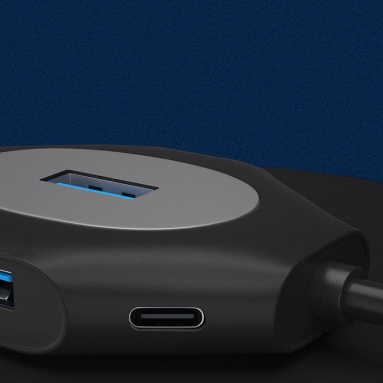 2 PCS PD Fast Charging Multi-Port USB Docking Station, Number of interfaces: USB3.0 to USB5V+1xUSB3.0+3xUSB2.0 by buy2fix