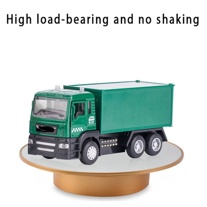 20cm Mirror Two-way Turntable Display Stand Video Shooting Props Turntable(Gold) -  by buy2fix | Online Shopping UK | buy2fix