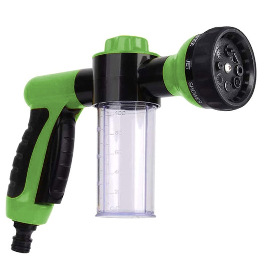 8 in 1 Car Wash Foam Pot Water Sprinkler(Green) - Car washing supplies by buy2fix | Online Shopping UK | buy2fix