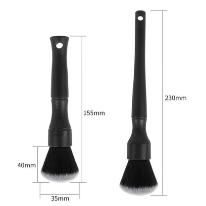 Car Air Conditioner Outlet Brush Interior Cleaning Soft Brush, Specification: Small+Large(Blue) - Car washing supplies by buy2fix | Online Shopping UK | buy2fix